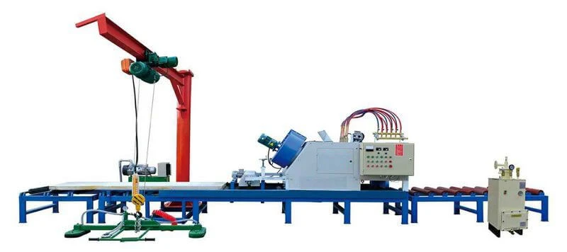 Granite Fire Buring Machine production line